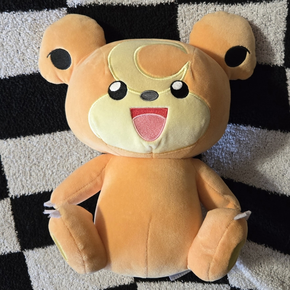 Pokemon Orange and Cream Stuffed Animal Plush